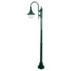 Monaco Single Head Medium Post - Green Finish / E27 Monaco Single Head Medium Post - Green Finish / E27